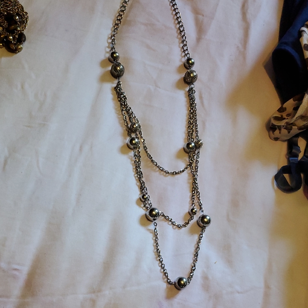 Elegant Silver Chain Necklace